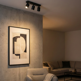 גוף צמוד תקרה שלישייה דגם רובי שחור