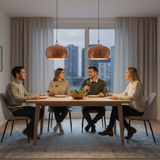 גוף תליה מעוצב דגם מרי רוז גולד