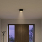 גוף צמוד תקרה מעוצב צילינדר דגם הוד שחור