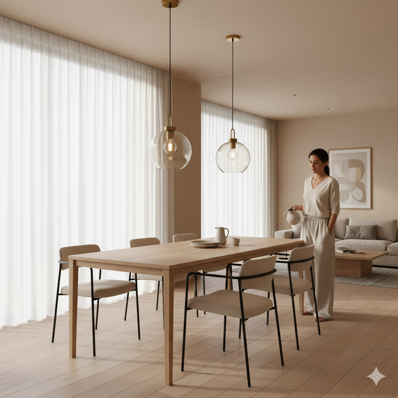 גוף תאורה תלויי תקרה דגם לידור