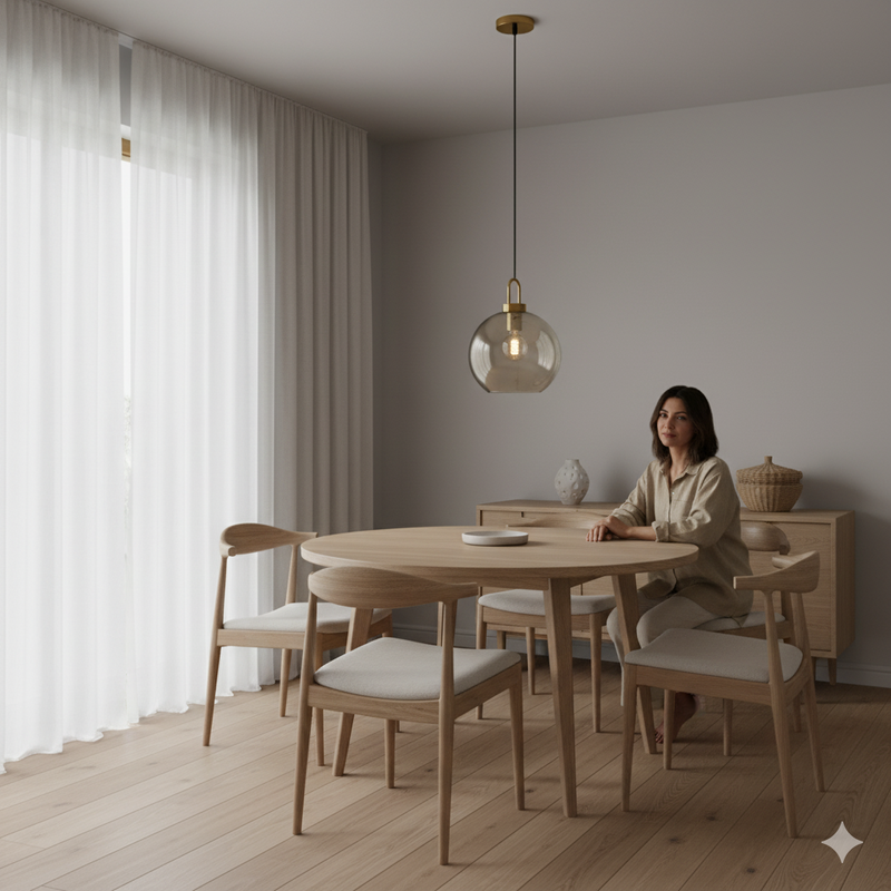 גוף תאורה תלויי תקרה דגם לידור