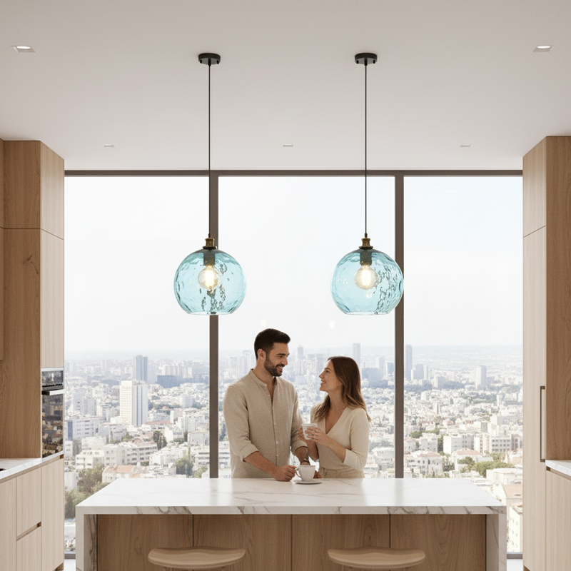 גוף תליה מעוצב דגם תכלת