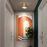 גוף צמוד תקרה מעוצב צילינדר דגם הדר פליז