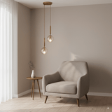 גוף תליה מעוצב דגם יהלום פליז