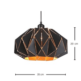 גוף תליה מעוצב דגם מעיין שחור