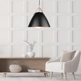 גוף תליה מעוצב דגם זיו שחור