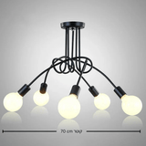 גוף תלייה מעוצב דגם אסיה שחור