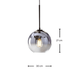 גוף תלייה מעוצב  דגם טל אפור