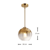 גוף תלייה מעוצב  דגם טל זהב