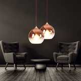 גוף תליה מעוצב דגם אדווה רוז גולד